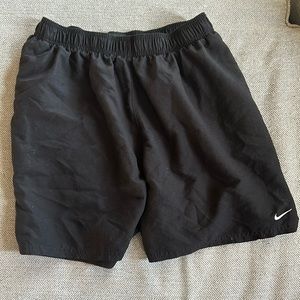 Black Nike men shorts, size XL
